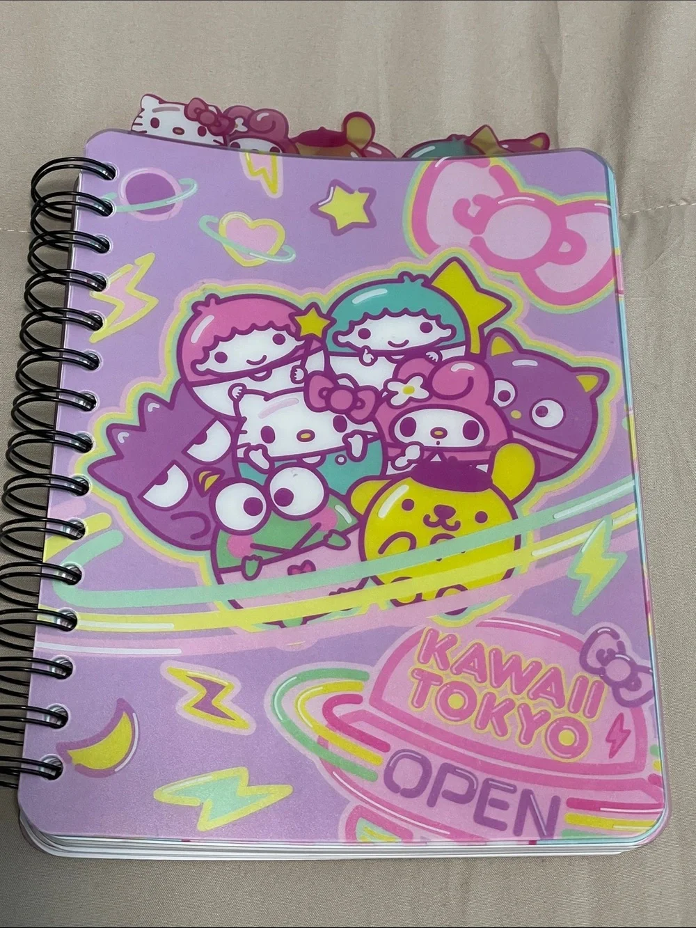 Hello Kitty Bundle includes: Hello Kitty Pencil Pouch w/Character Notebooks NWT